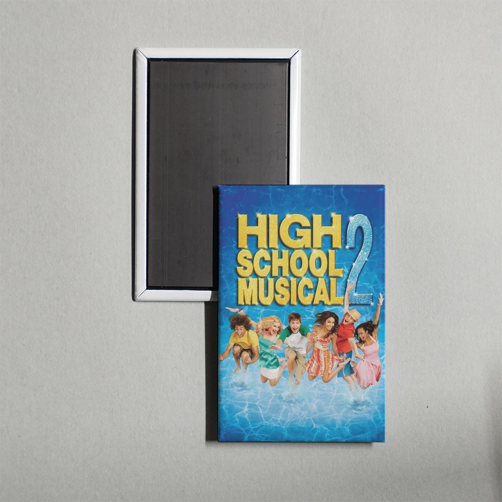 High School Musical 2 Mini Movie Poster Fridge Locker Magnet