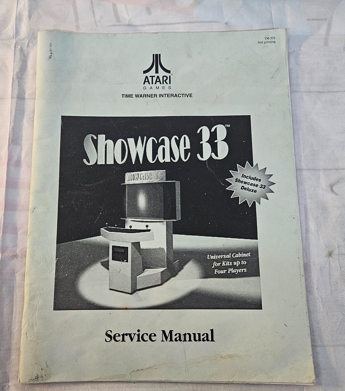 Atari SHOWCASE 33 Arcade Service Manual