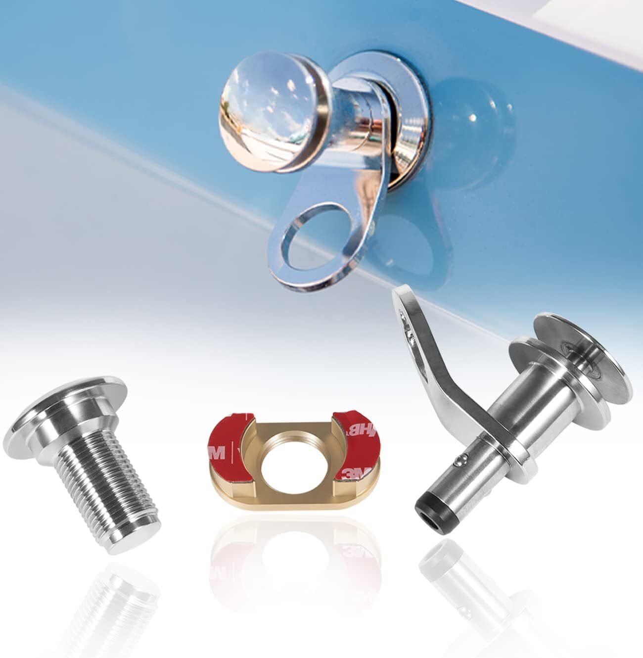 1/2'' QUICK RELEASE BOAT FENDER HOLDER KIT - MARINE STAINLESS STEEL