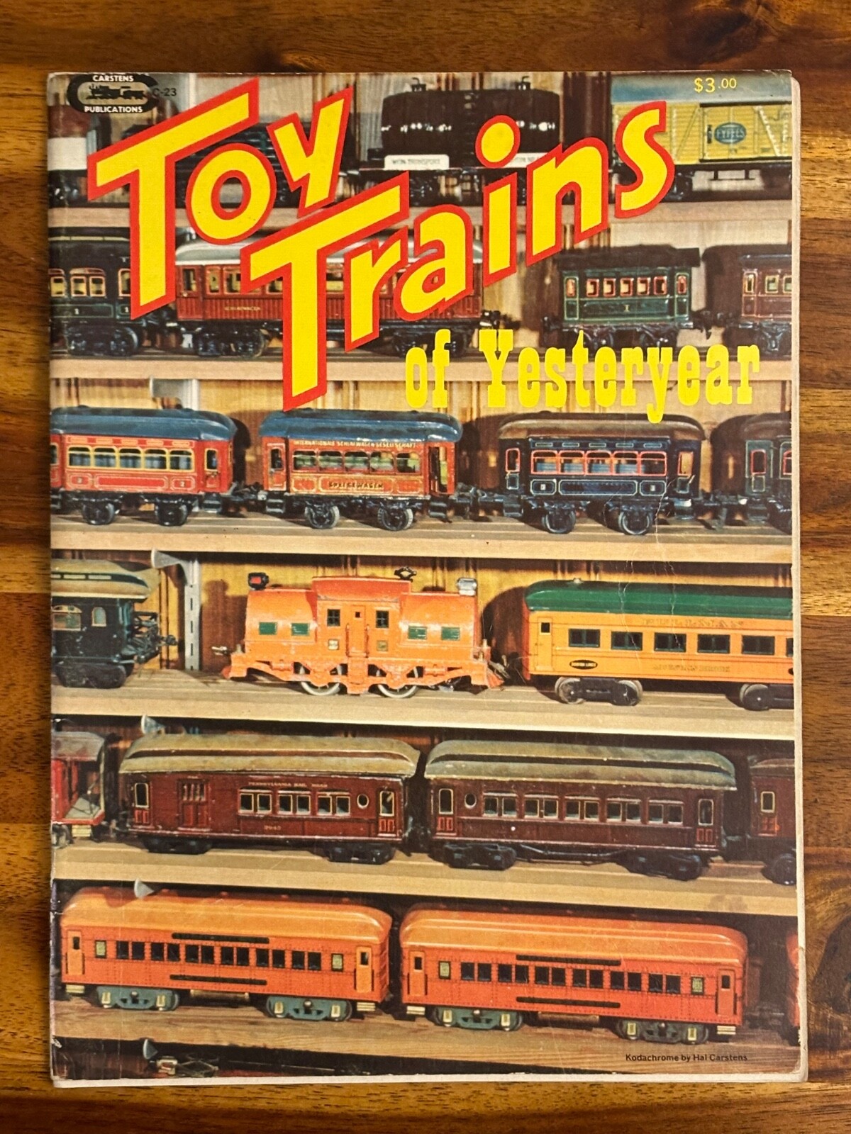 1972 Toy Trains of Yesteryear Case Kowal Model Craftsman Publishing Corp