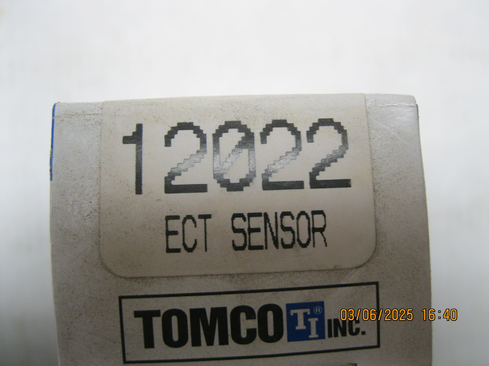 Engine Coolant Temperature Sensor Tomco 12022