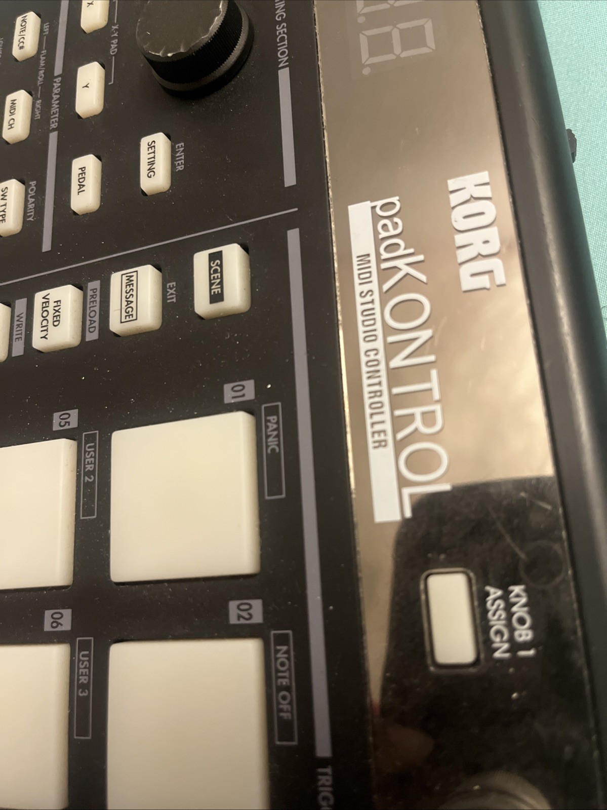 Korg padKONTROL 16-Channel MIDI Studio Controller KPC-1 Unit Only