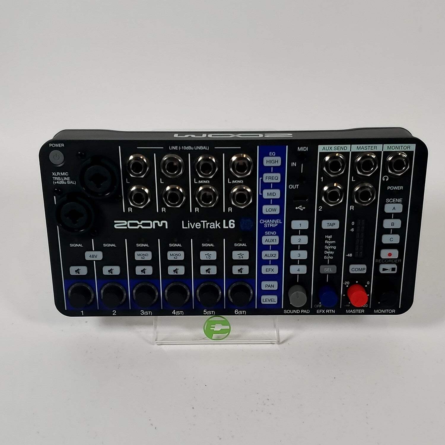 Zoom LiveTrakL6 10-Channel Digital Mixer ZL6