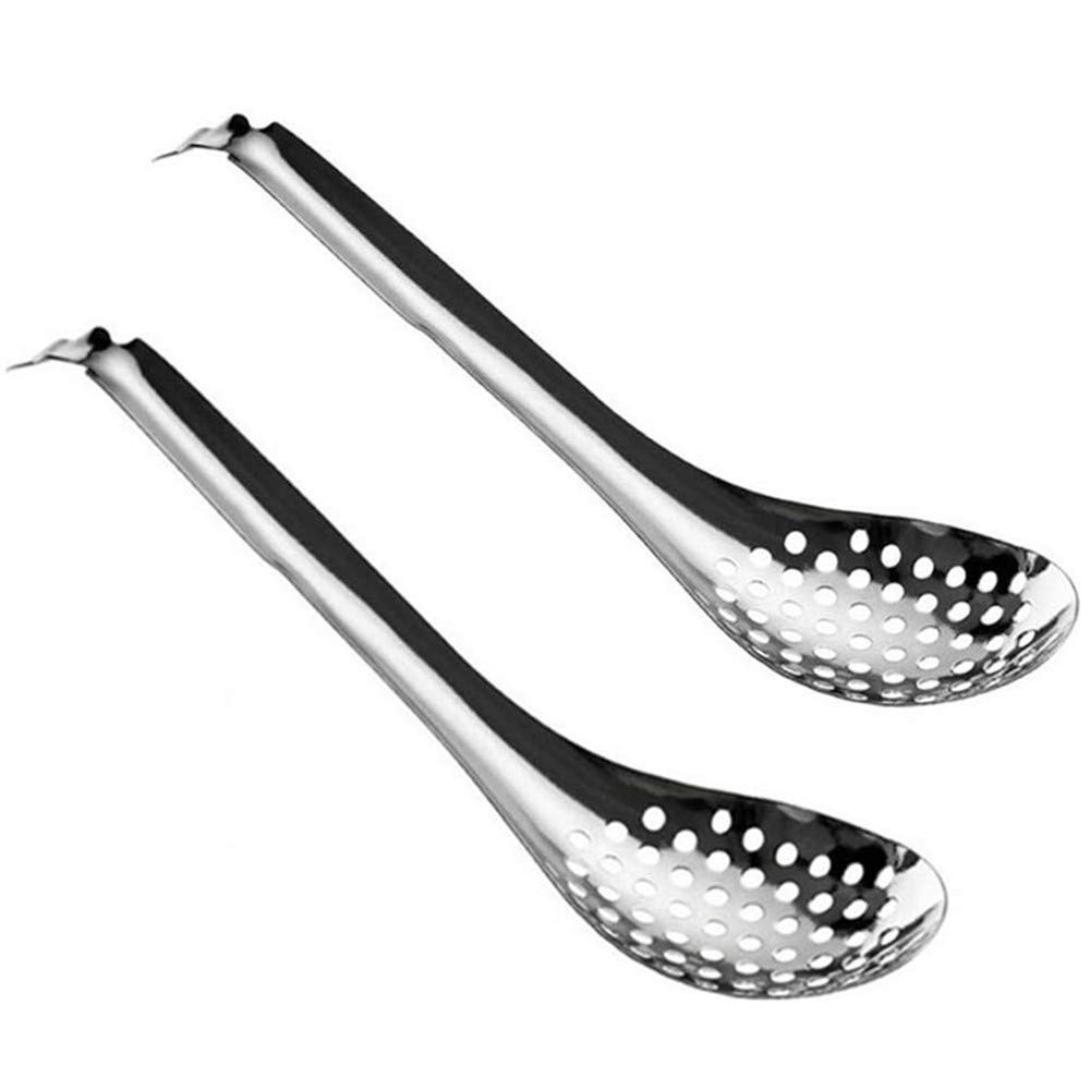 Spherification Spoon - Set of 2 Stainless Steel Spherification Spoon Molecula...