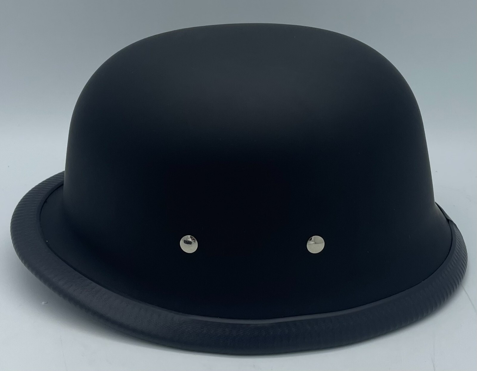 Daytona German Half Shell Helmet Quick Release Dull Black XLarge Open Box