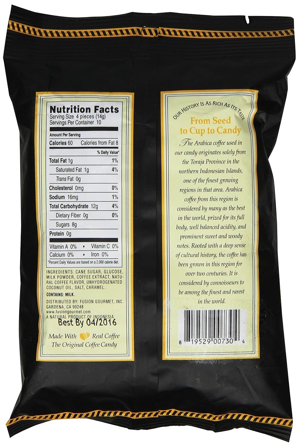 Coffee Candy Individually Wrapped 42 pcs