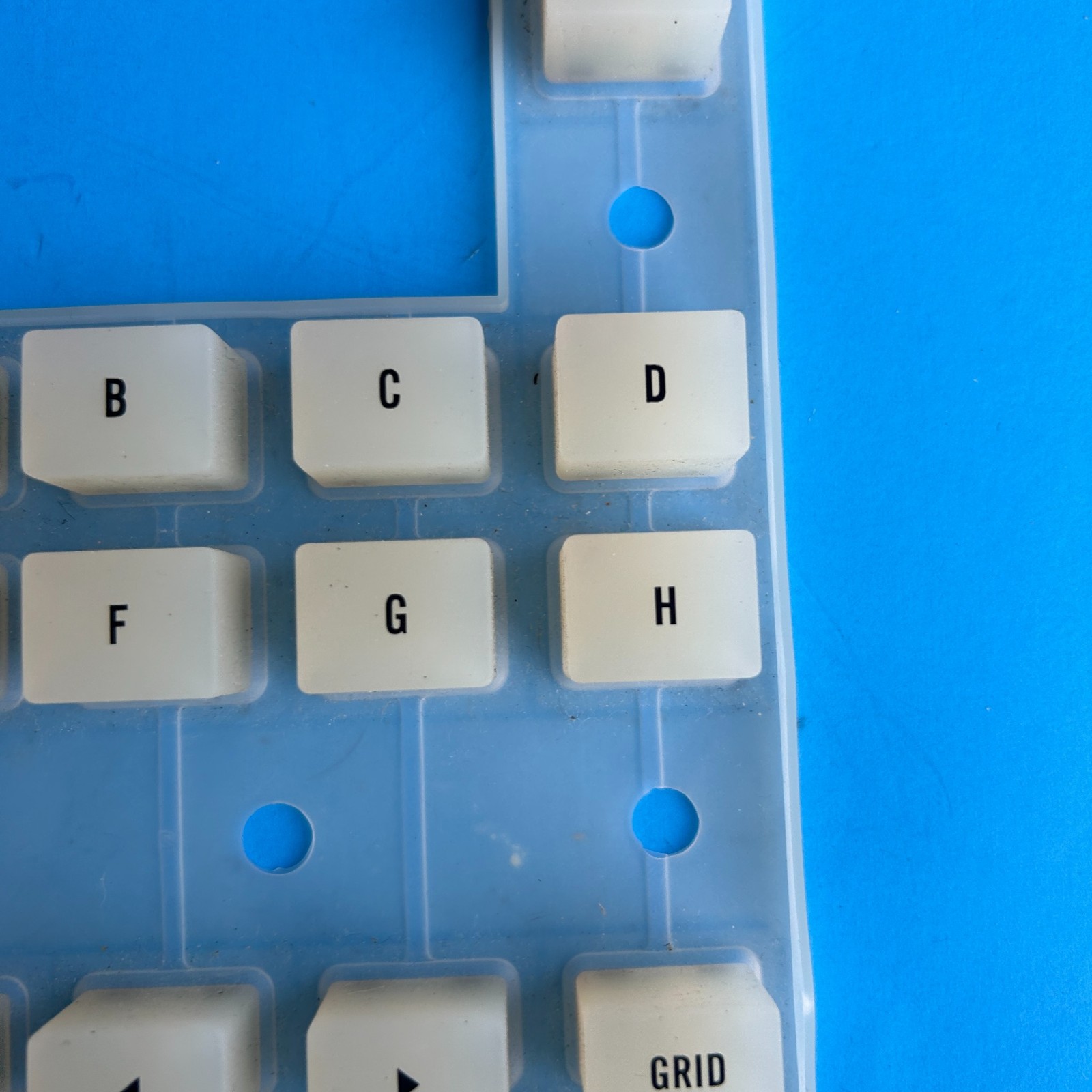 Native Instruments MASCHINE MKI Part: Group and Transport Button Conductive Pad