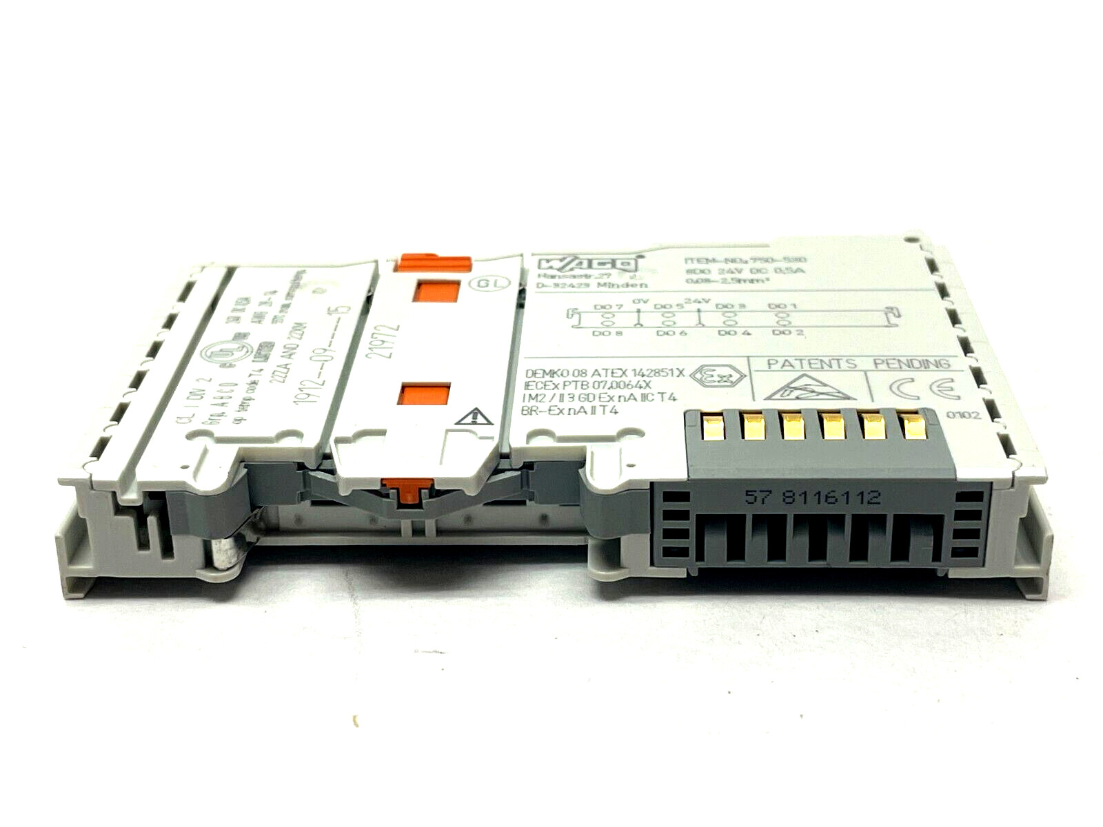 Wago 750-530 Digital Output Module 8-Channel