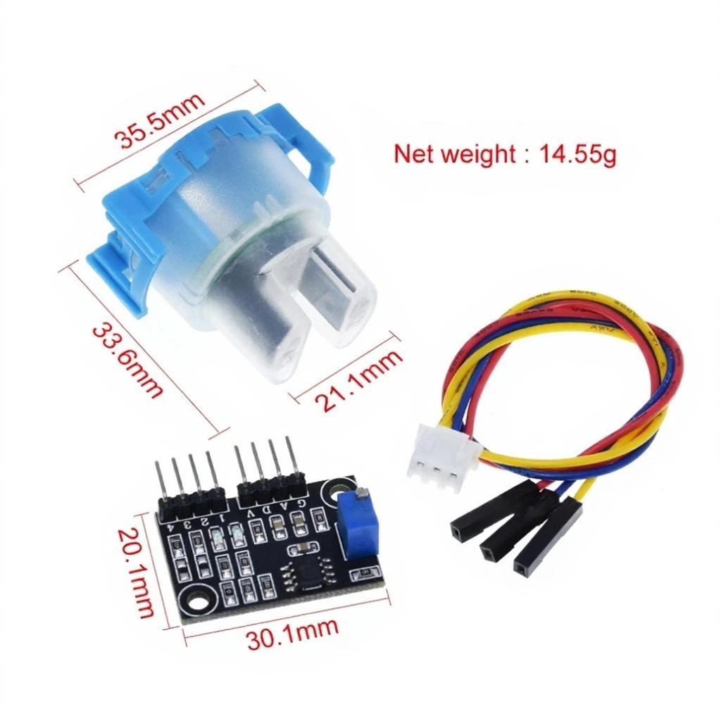 Industrial Site Control Turbidity Sensor Analog Output 0~4.5V AD Conversion