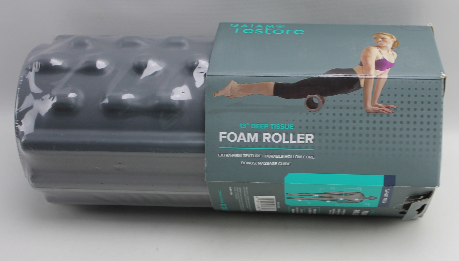 Gaiam Restore Foam Roller 13 " Deep Tissue Roller