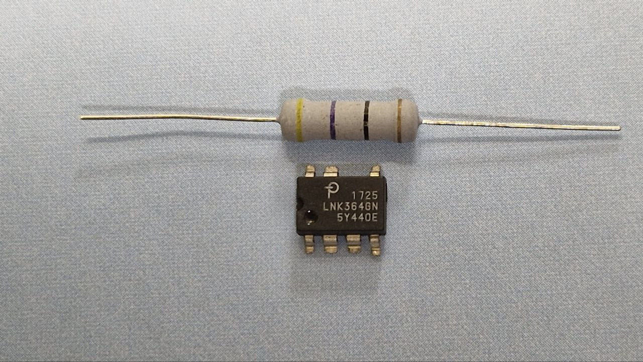 Repair Kit LNK364GN + Resistor 47 Ohm 3 Watts, for Various Manufacturers