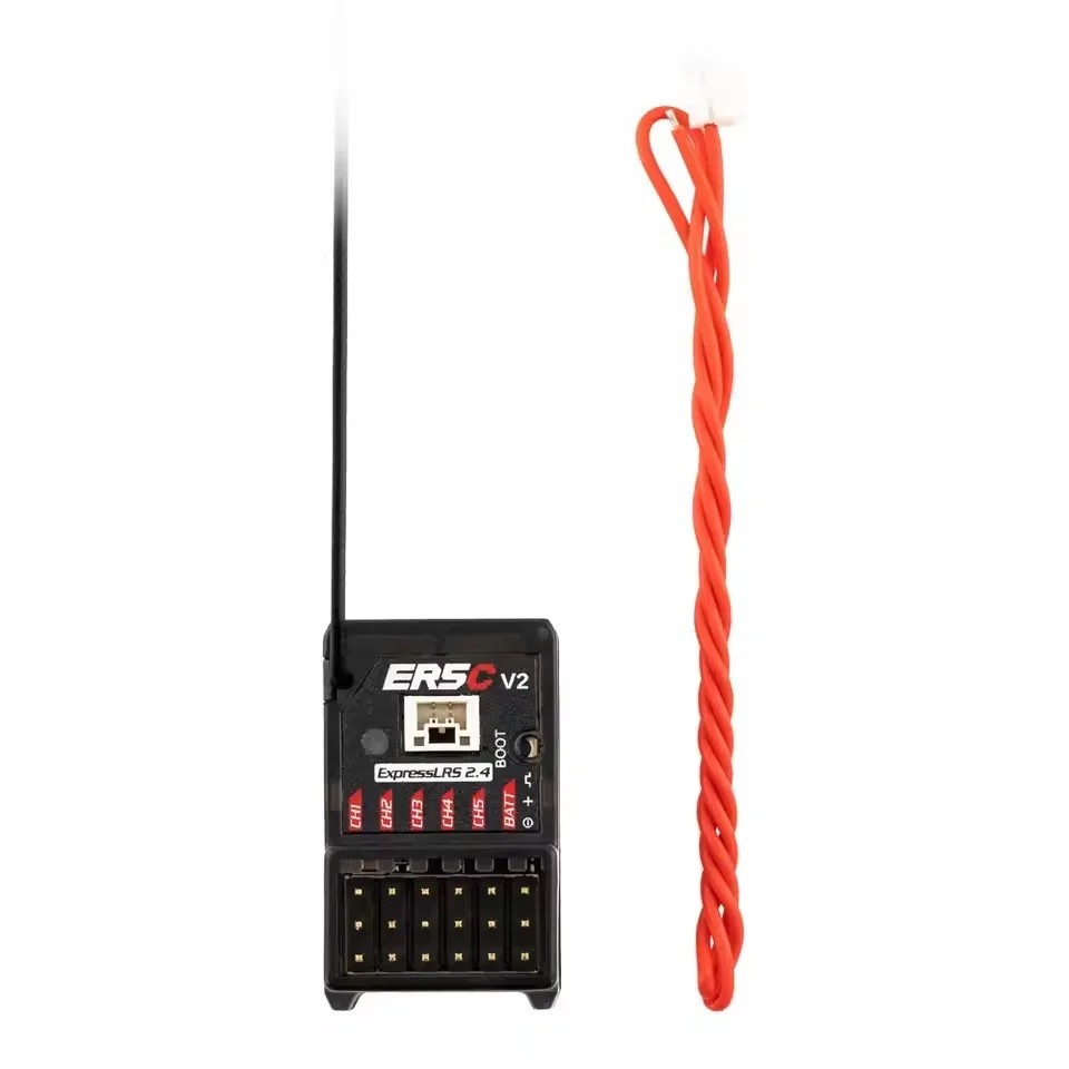 Radiomaster ER5C V2.0 2.4GHz ELRS PWM Receiver V2 5CH 2.4G ExpressLRS RX FPV