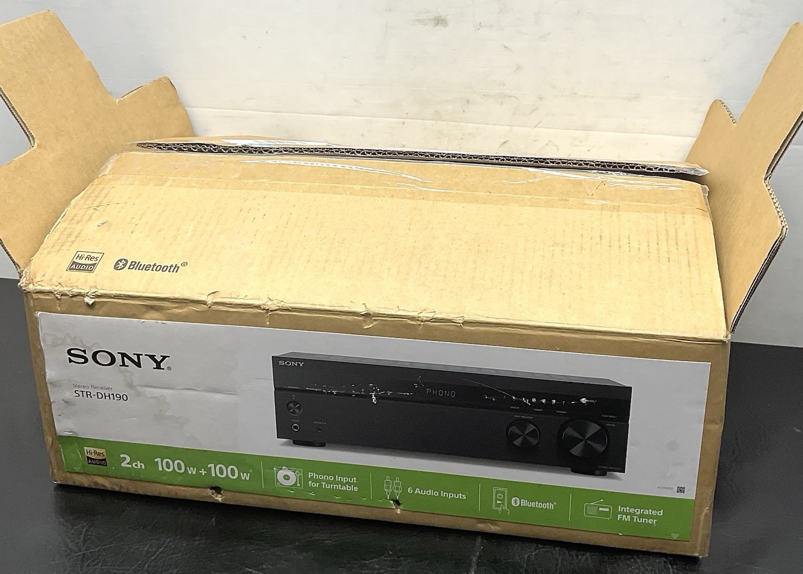 Sony - 2 Channel Stereo - STR-DH190 - Receiver W/ Bluetooth - Open Box (31378)