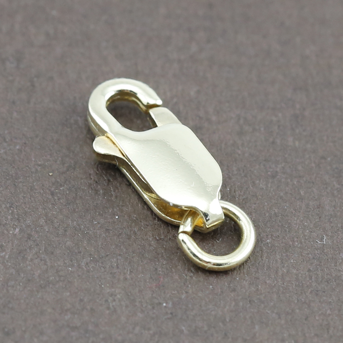 Genuine 9CT Solid Yellow Gold Parrot Clasp 8mm Italy Made