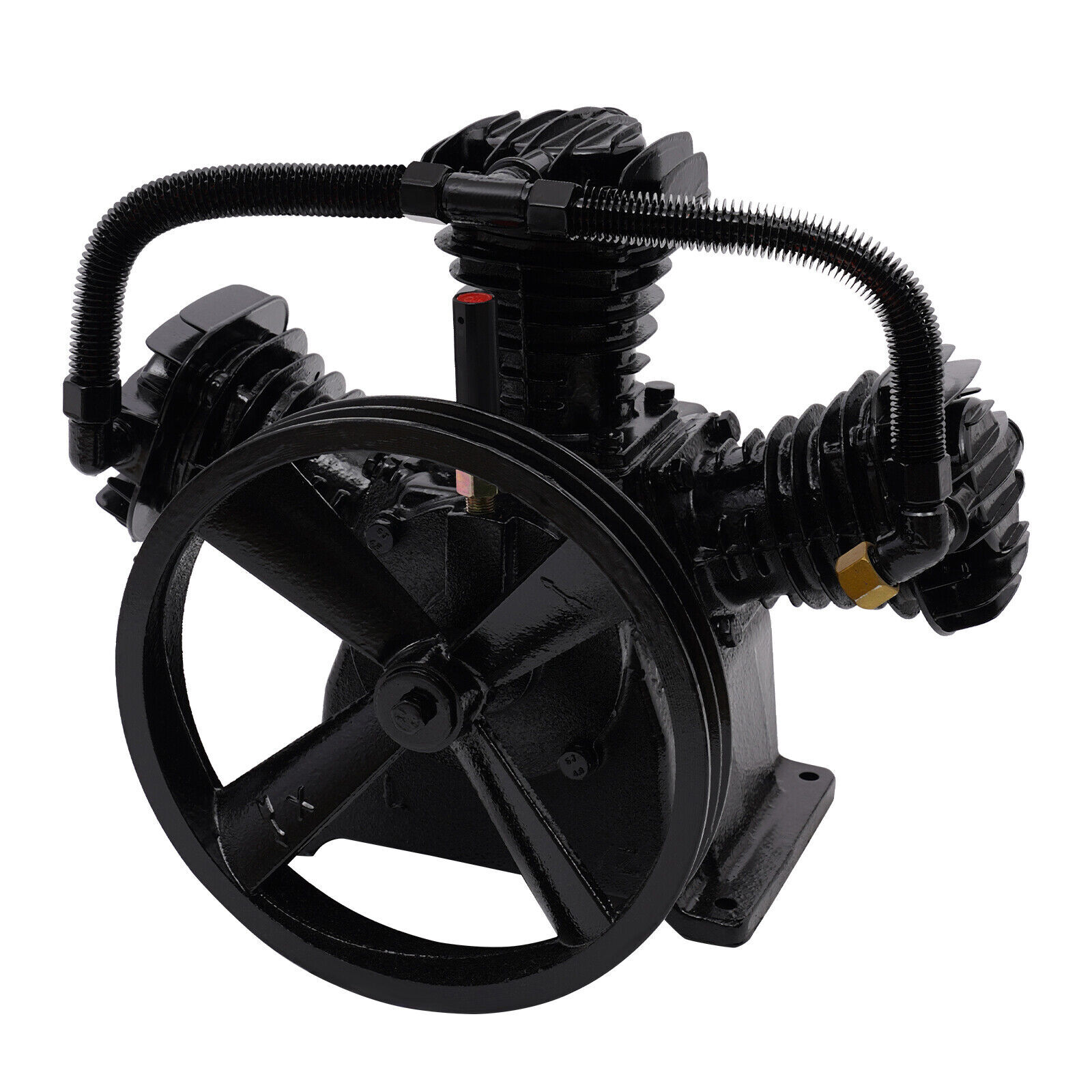 4HP Single-Stage Inline-Twin Replacement Air Compressor Pump 3 Cylinder Head