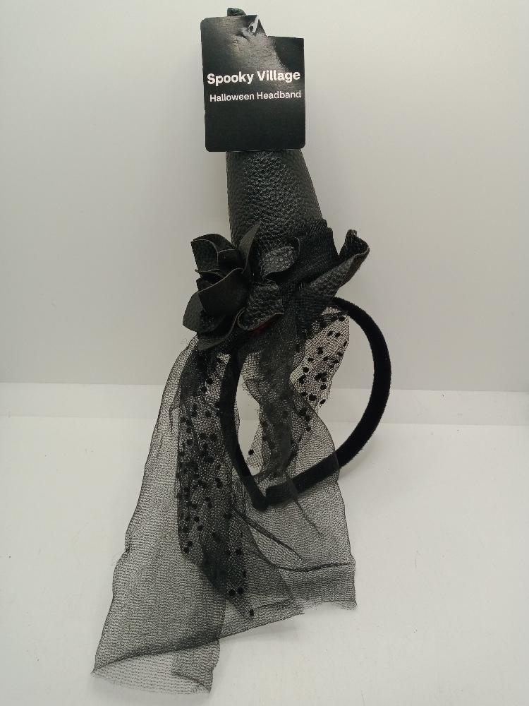 Spooky Village Witch Hat Halloween Headband