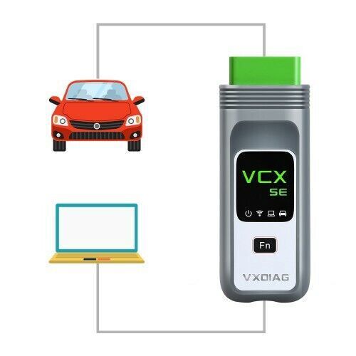 VXDIAG VCX SE for BMW OBD2 Diagnostic Scanner J2534 Programming Key Coding Tool