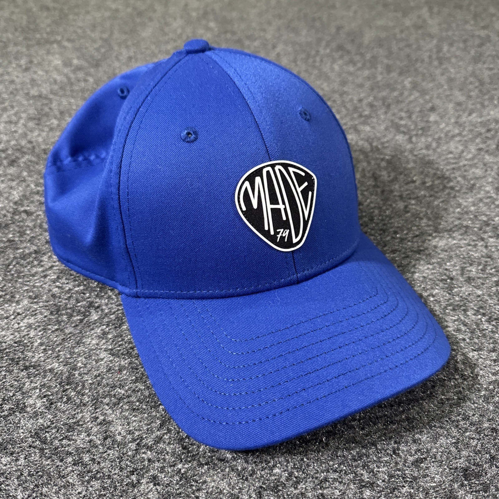 TaylorMade Men's Hat Cap Blue 1979 Lifestyle Logo Adjustable