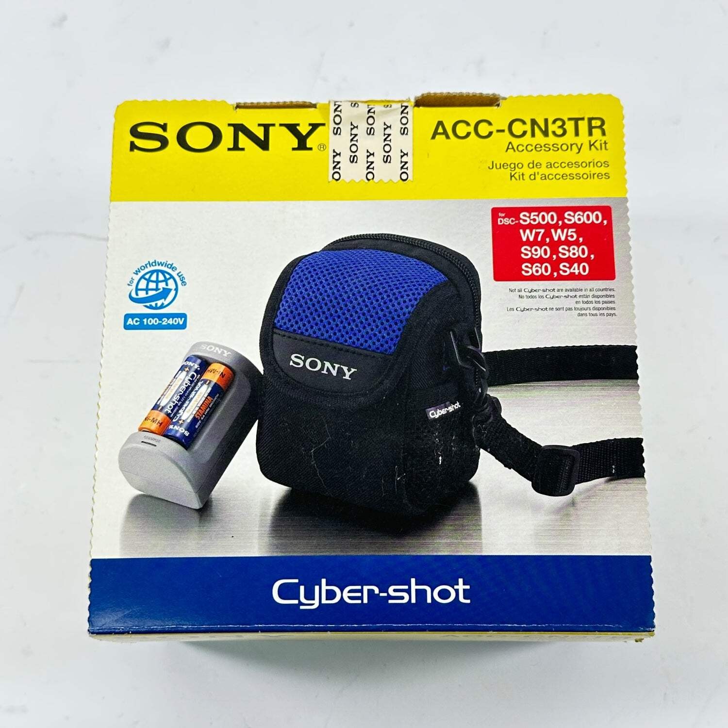 Sony Cyber-Shot Digital Camera Accessory Kit Black ACC-CN3TR