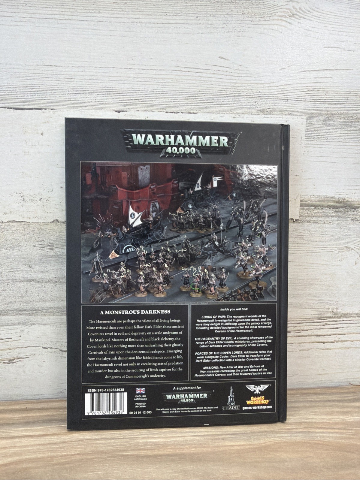 Warhammer 40k: Haemonculus Covens Codex Hard Cover