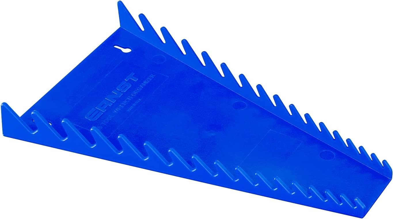 Solid Plastic Wrench Organizer Tray in Blue - Included