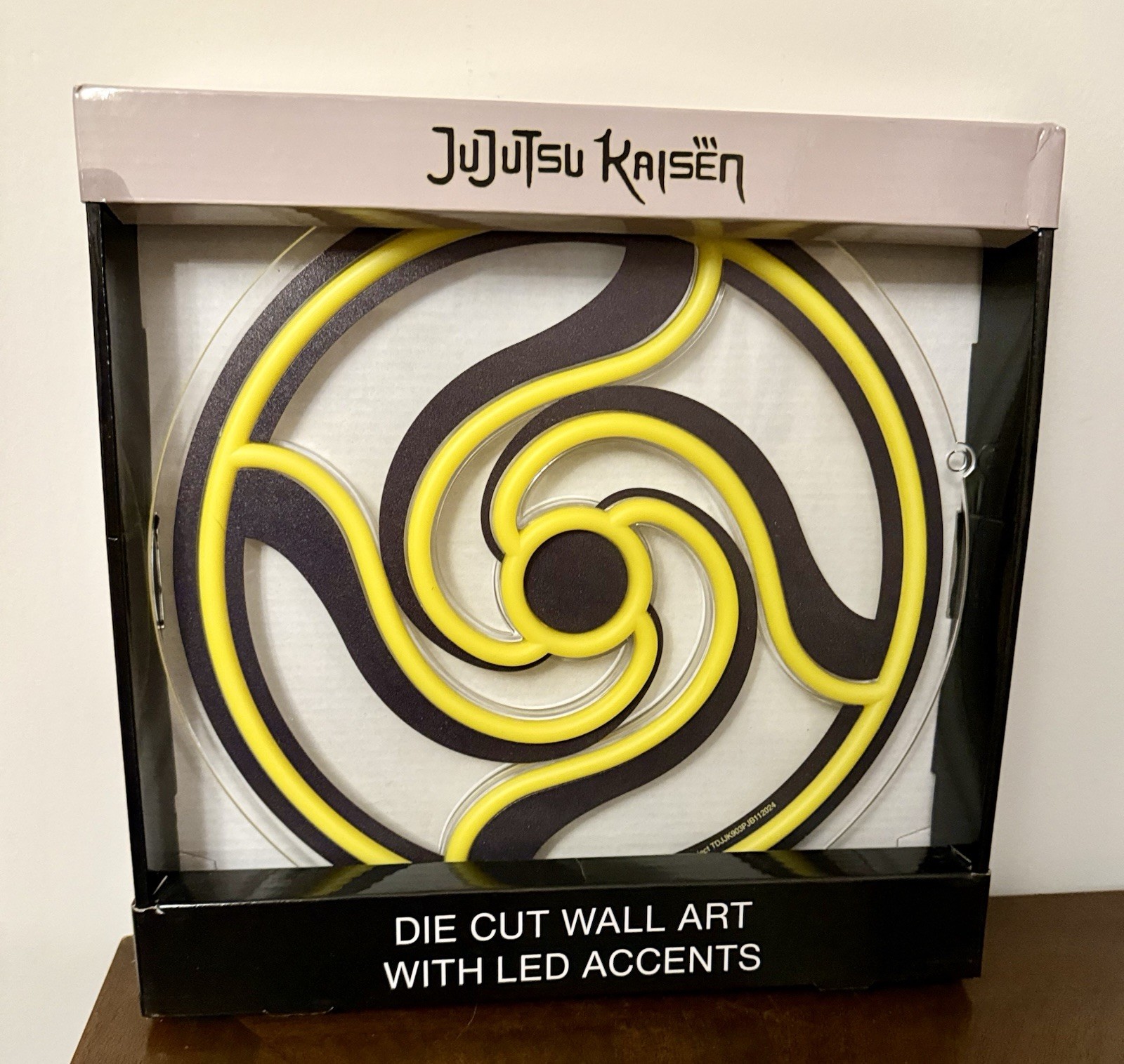 NEW🤞Jujutsu Kaisen Yotsumegami 11” Die Cut Wall Art w/ LED Accents💥Neon Light