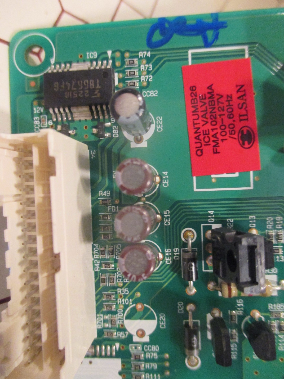 1 OEM LG Refrigerator Control Board EBR30299309