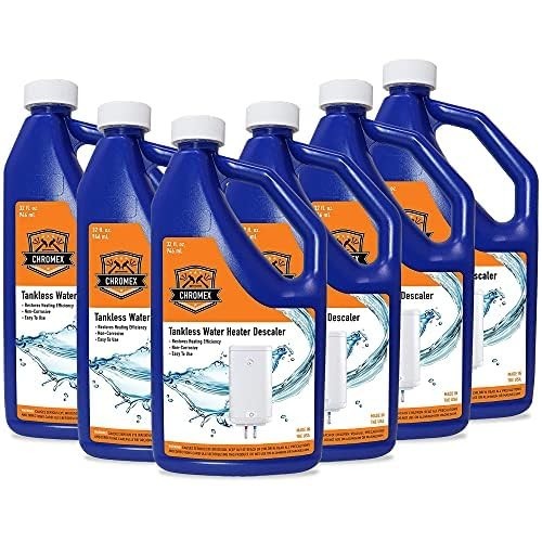 Tankless Water Heater Descaling Solution | Highly Effective Descaler - 6 Quart