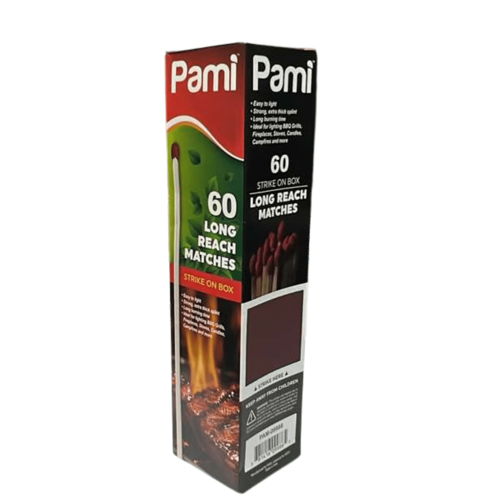 PAMI 11" Long Wooden Matches: 60 Matches