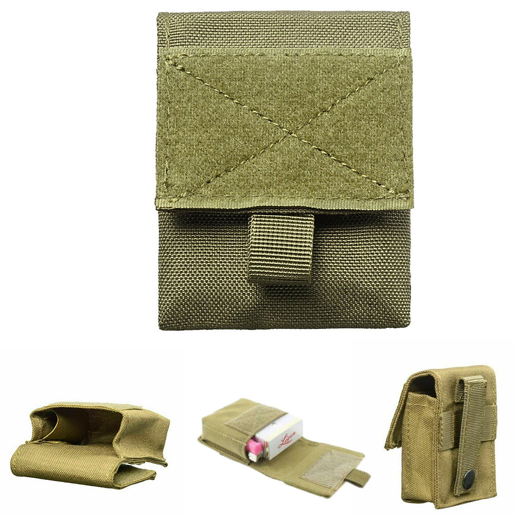 Tactical Molle Small Bags Cigarettes Lighter Pouch Belt Waist Utility Tool Case
