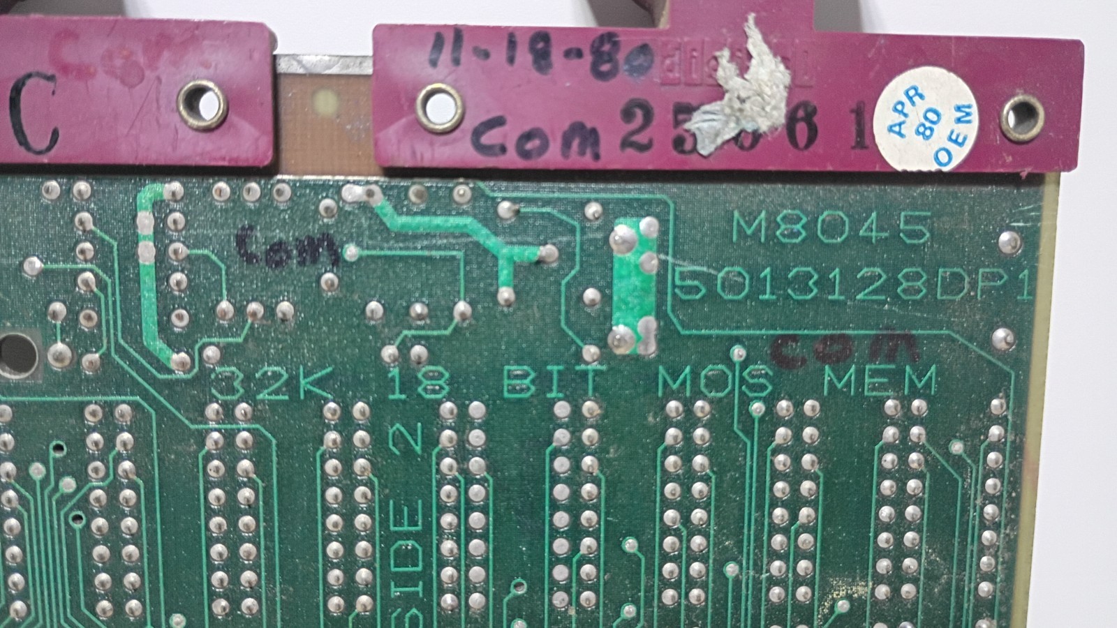 Two Vintage DEC Digital Boards M8186 & M8044DB & One Peritek VCH-Q
