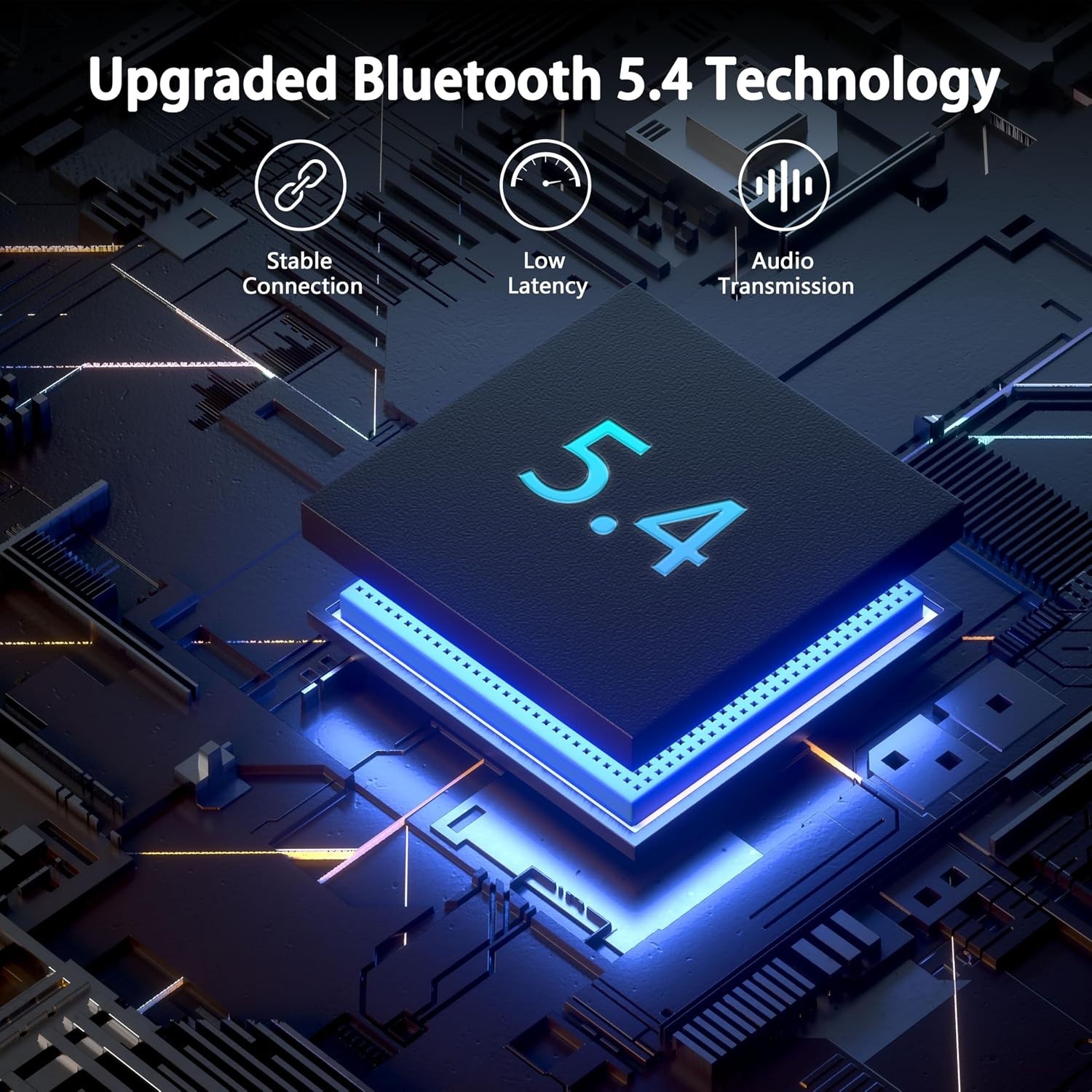 USB-C Bluetooth Adapter for PS5, Bluetooth 5.4 Audio Adapter for PC, Plug and...