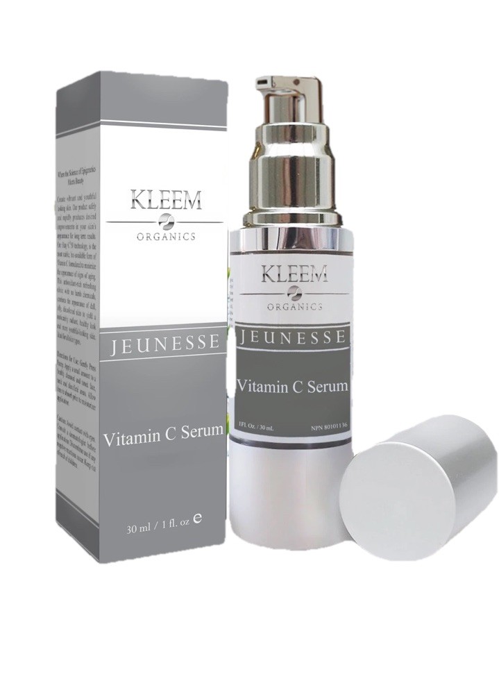 Kleem Organics - Anti-Aging Vitamin C and Hyaluronic Acid Face Serum