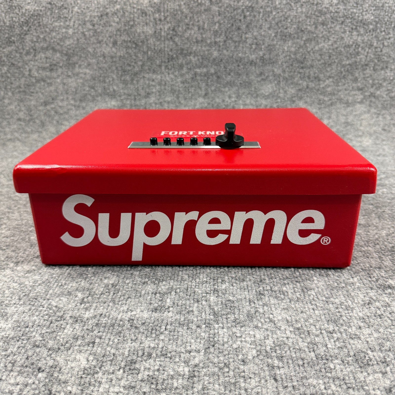 Supreme Fort Knox Safe Pistol Box Red Deadstock In Hand SS26 SOLD OUT 2026 BOGO