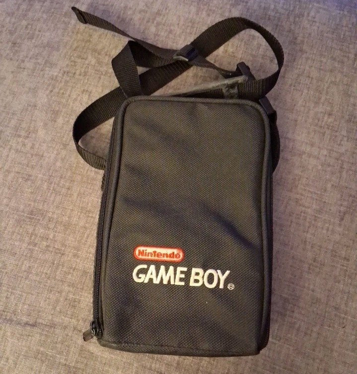 Nintendo Game Boy Authentic Travel Case Storage with Strap And Tray Insert