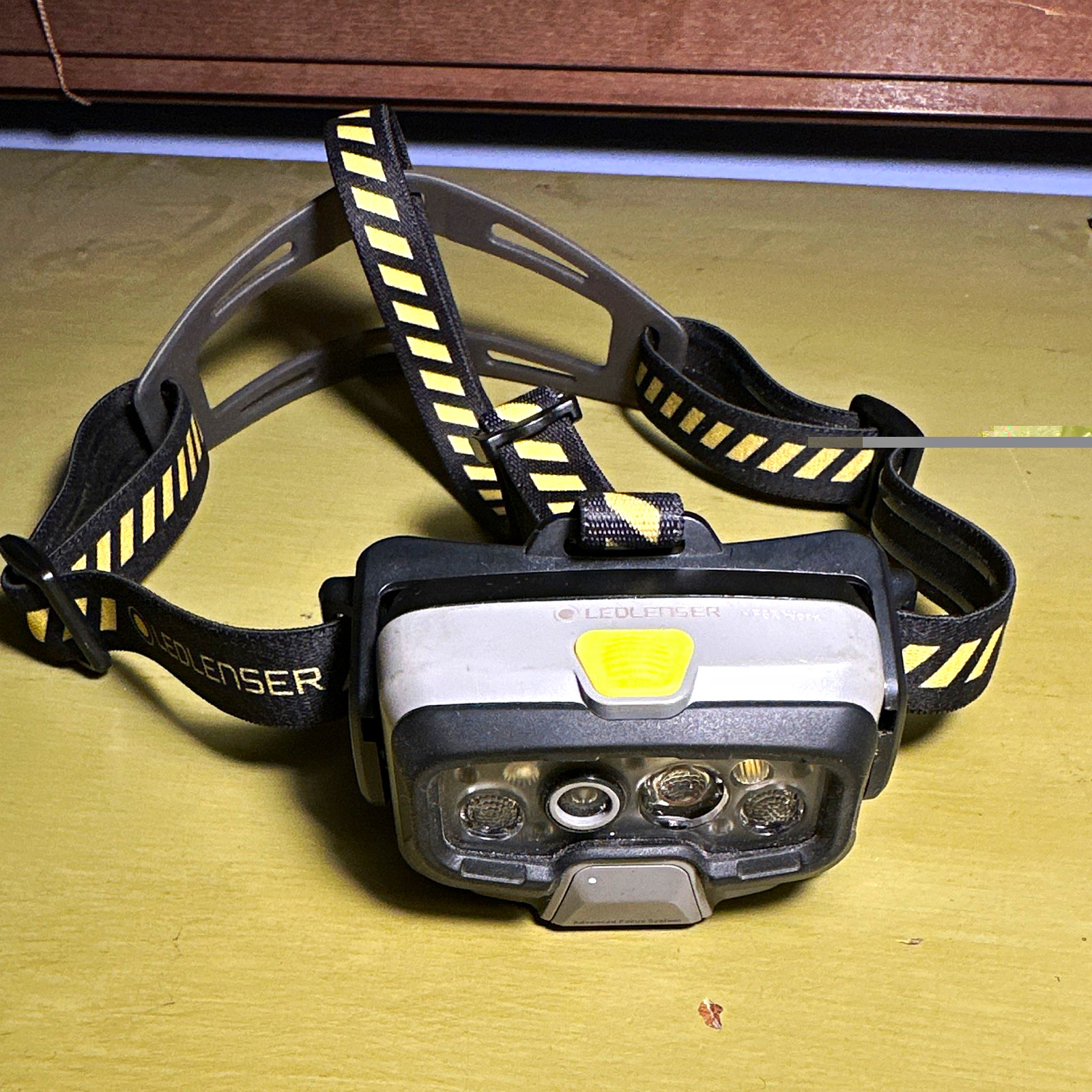 Ledlenser HF8R Work LED Rechargeable Headlamp 1600 lm IP68 Black/Gray/Yellow