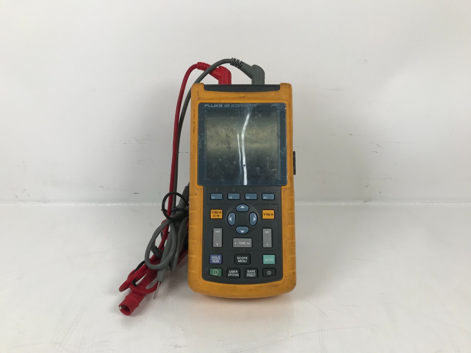 Fluke 123 Industrial ScopeMeter Scope Oscilloscope Multimeter