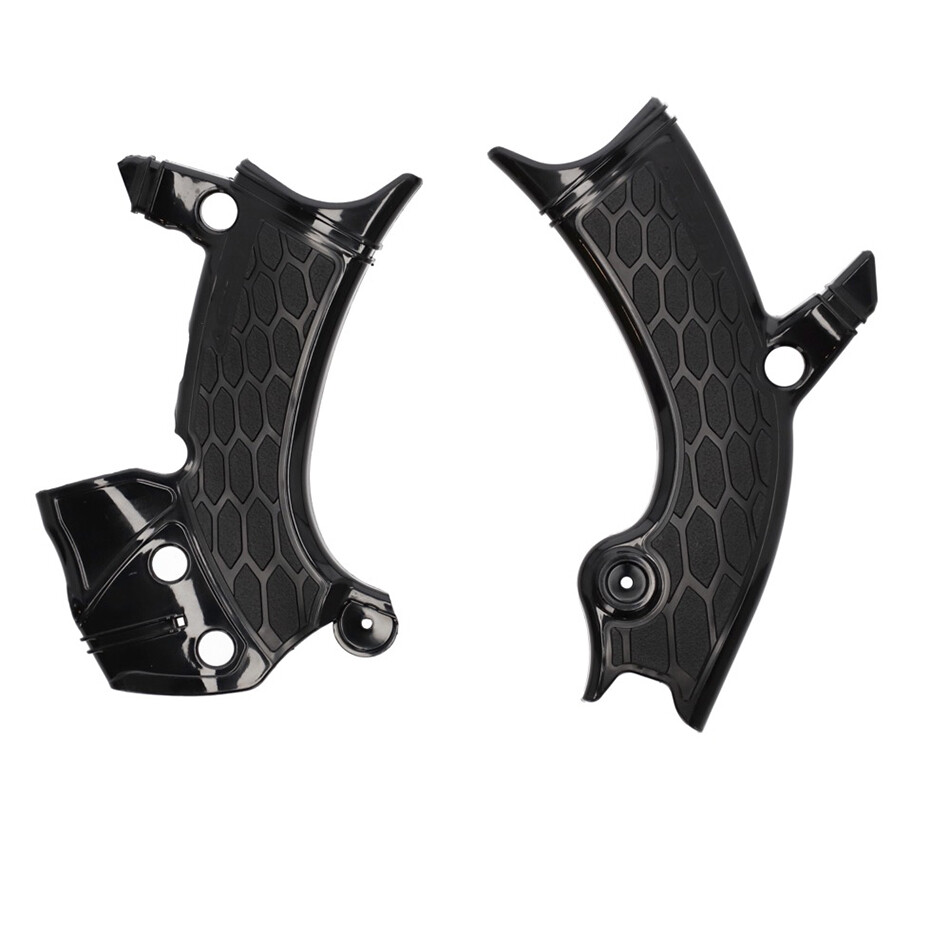 ACERBIS  X-GRIP FRAME GUARD BLACK/BLACK  Yamaha YZ450F YZ250F YZ450FX 2023-2024