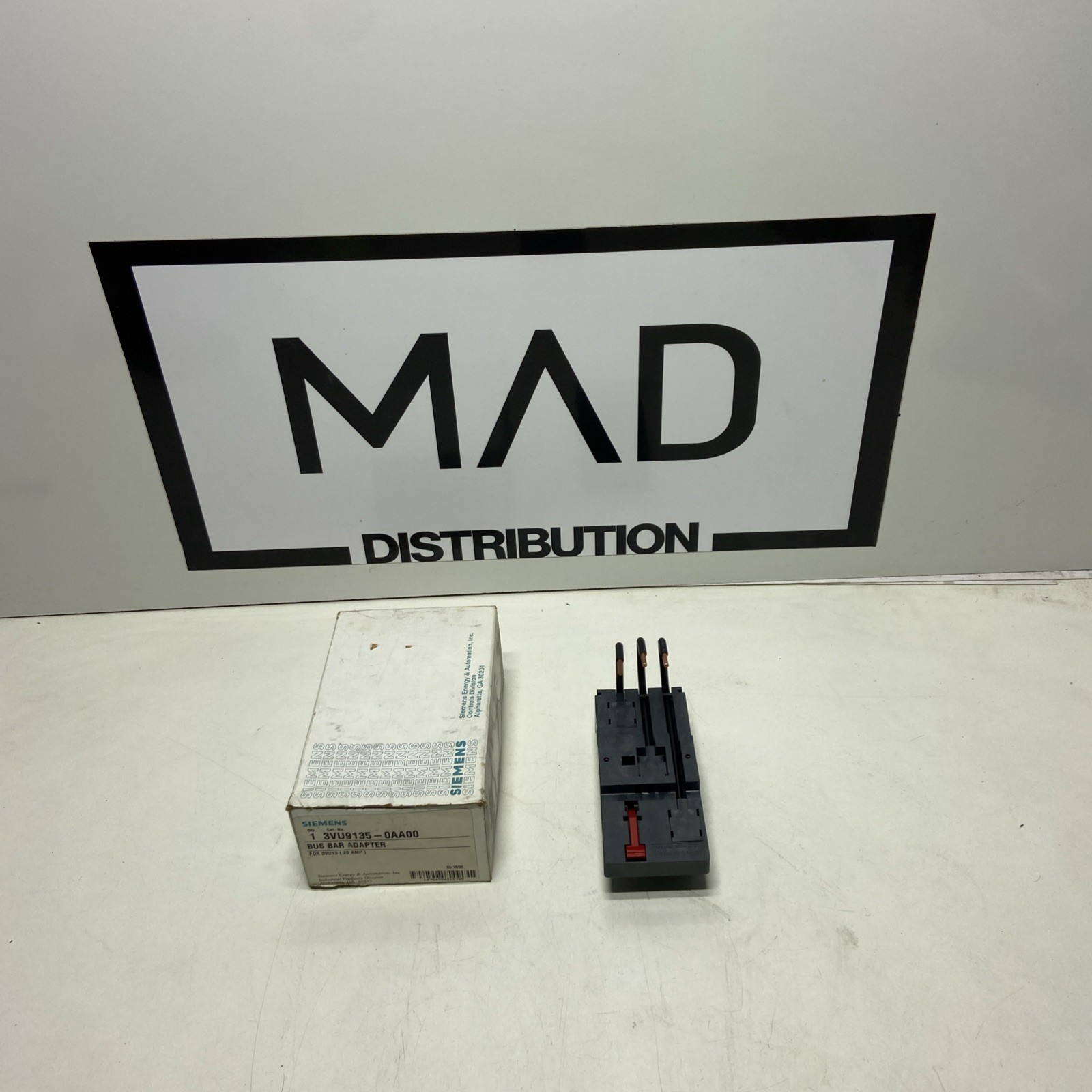 Siemens 3VU9135-0AA00 Bus Bar Adapter for 3VU13 (25Amp) - NIB - NEW