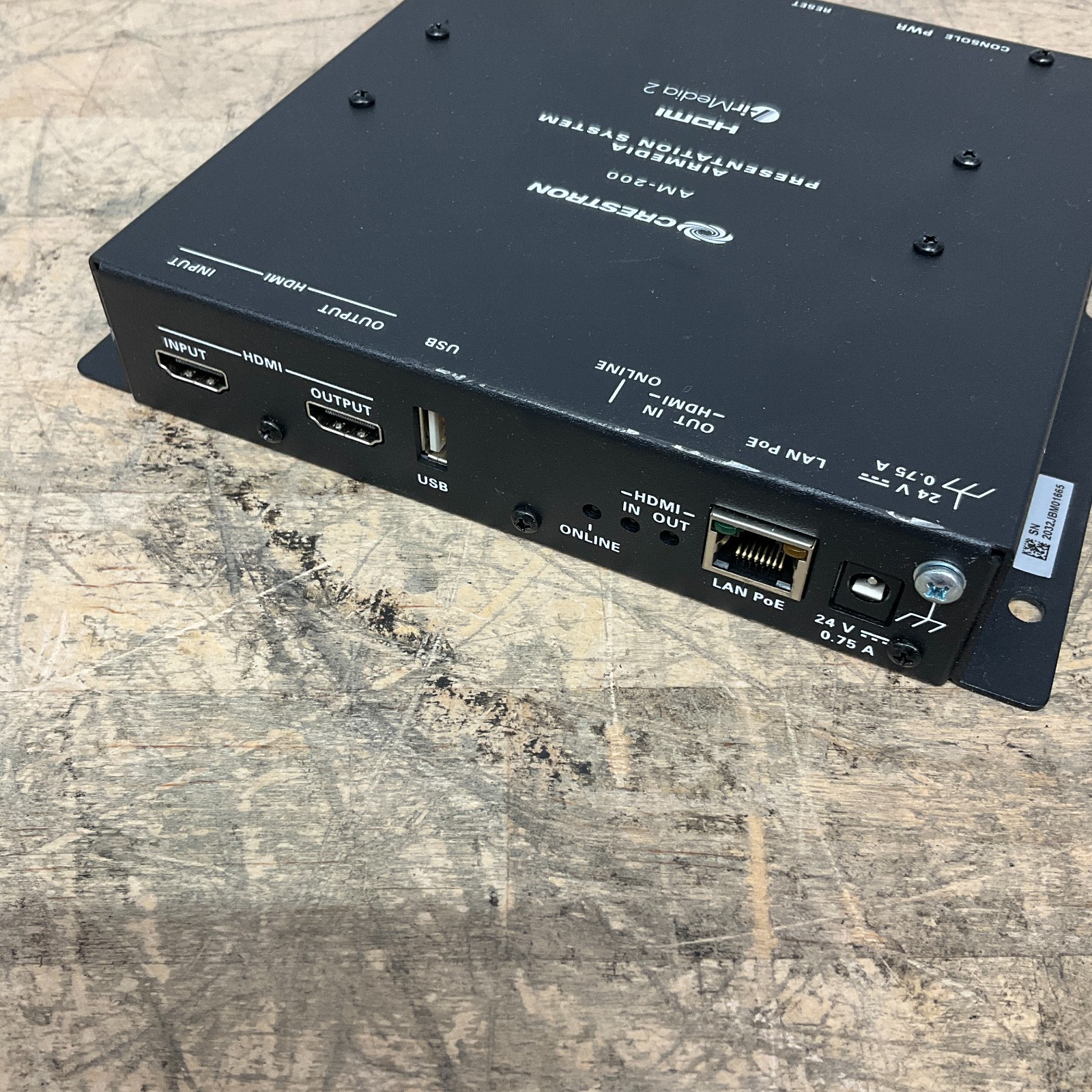 Crestron AM-200 AirMedia 2 Presentation System HDMI Wireless Streaming Device