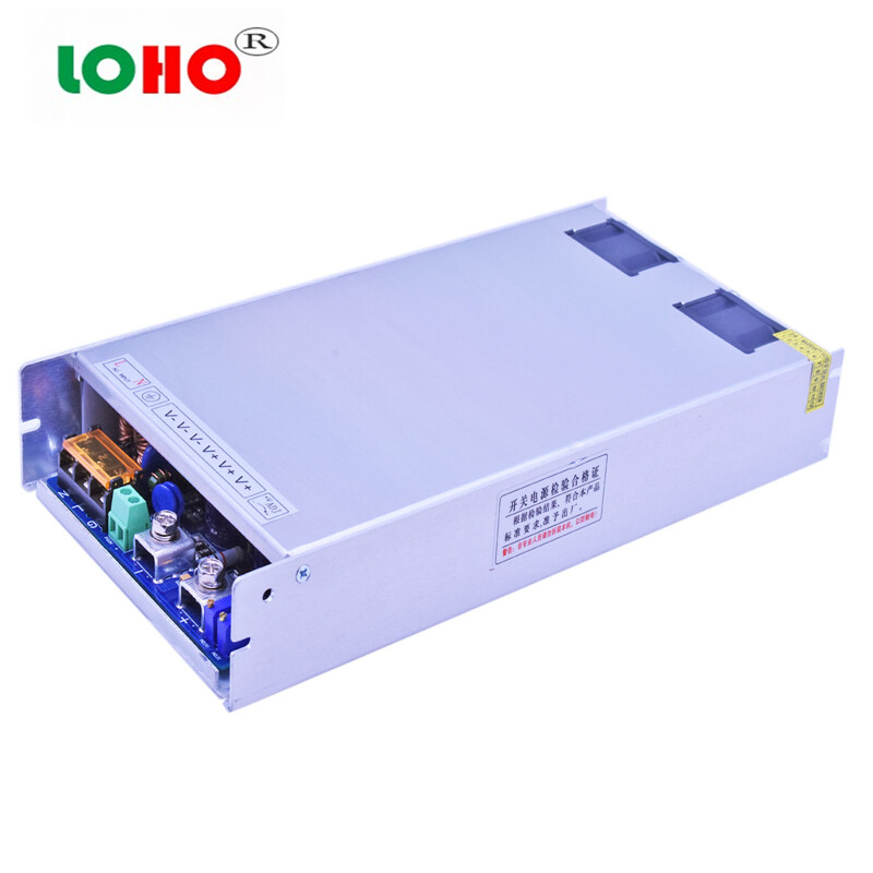 With PFC 110V-240V AC to DC 0~24V 36V 48V 60V 110V 150V 800W 1000W Power Supply