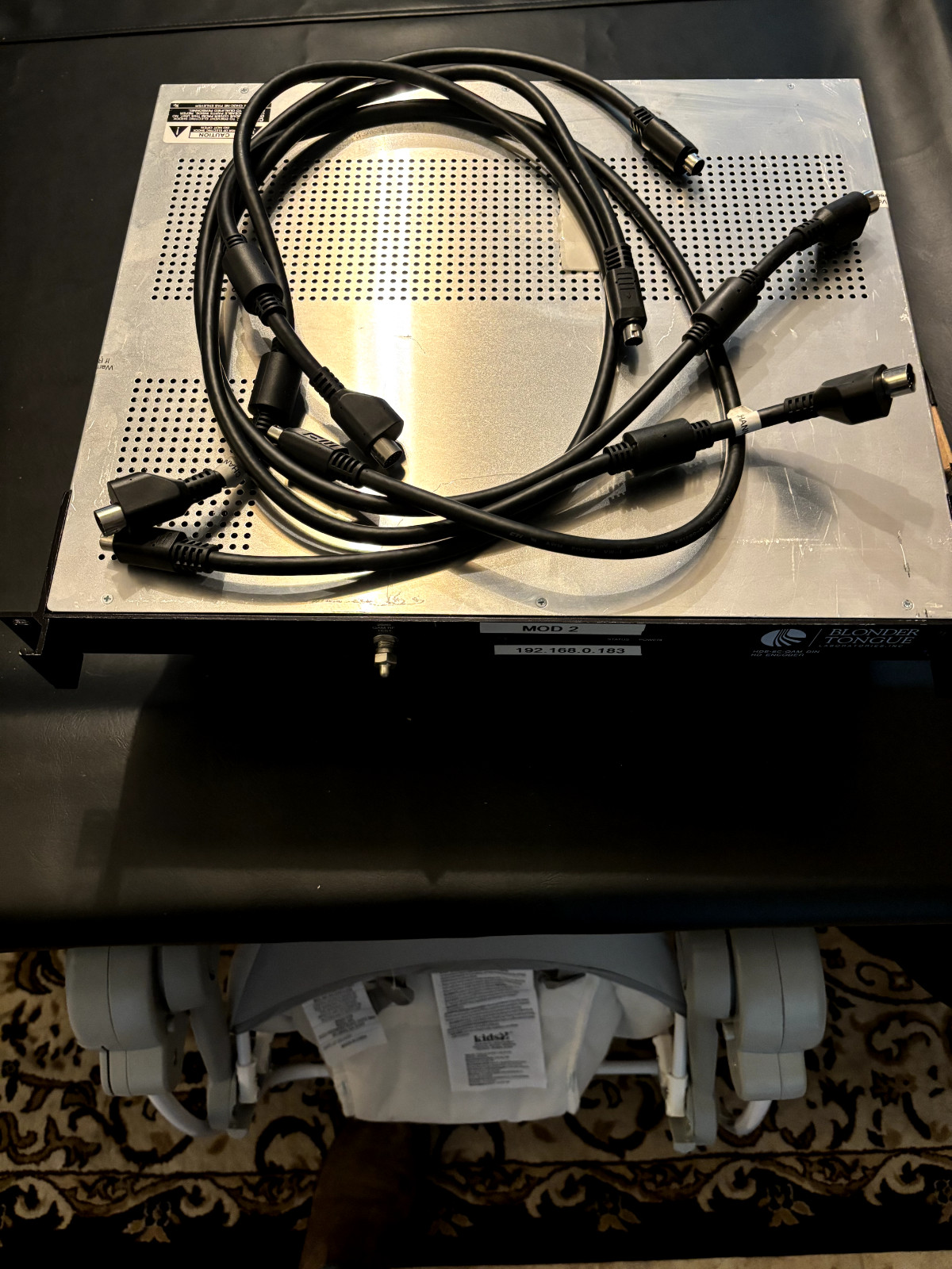 HDE-8C-QAM DIN (OPT 2) MPEG-2 HD Encoder for DirectTV - 8