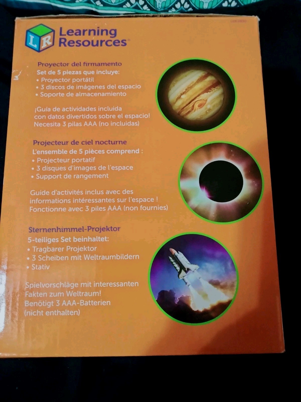 Learning Resources Shining Stars Projector - Space and Planets Exploration...