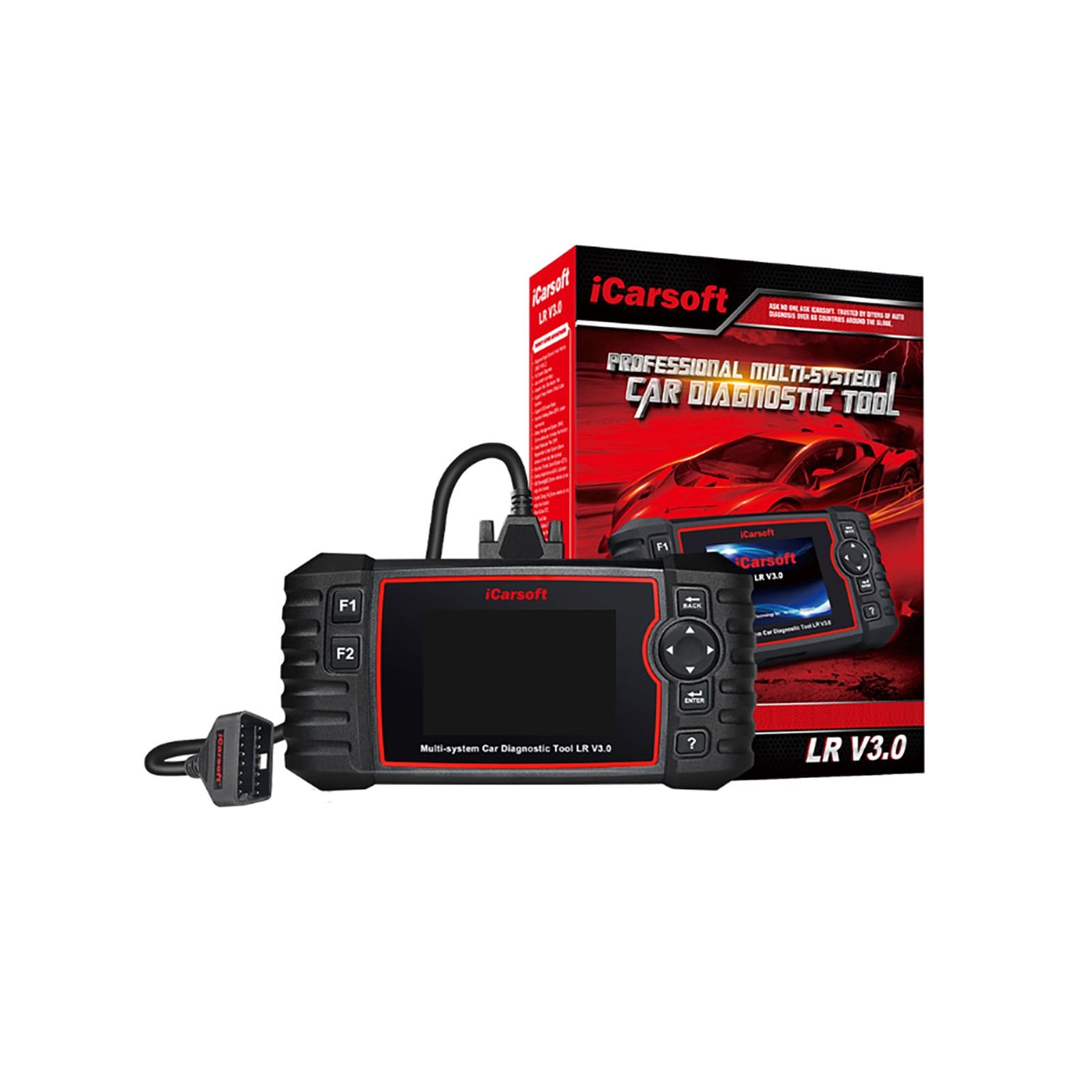 ICARSOFT LR V3.0 Multi-System Auto Diagnostic Scanner Tool For LandRover/Jaguar