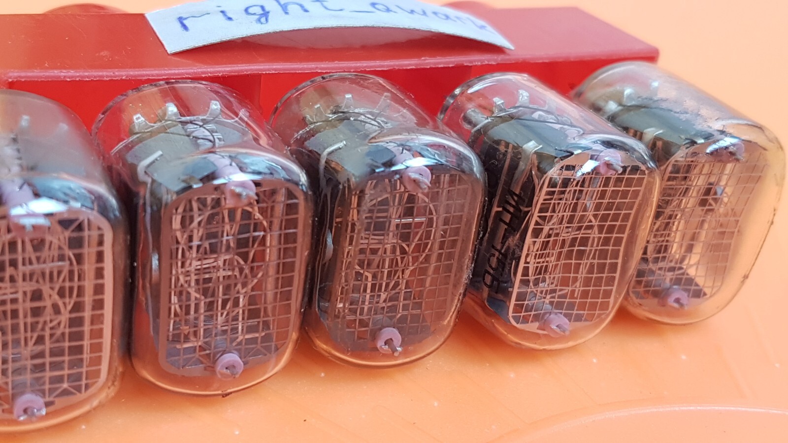 5 x IN-15A - Nixie Tubes for Clock - Tube Tested  - USSR rare