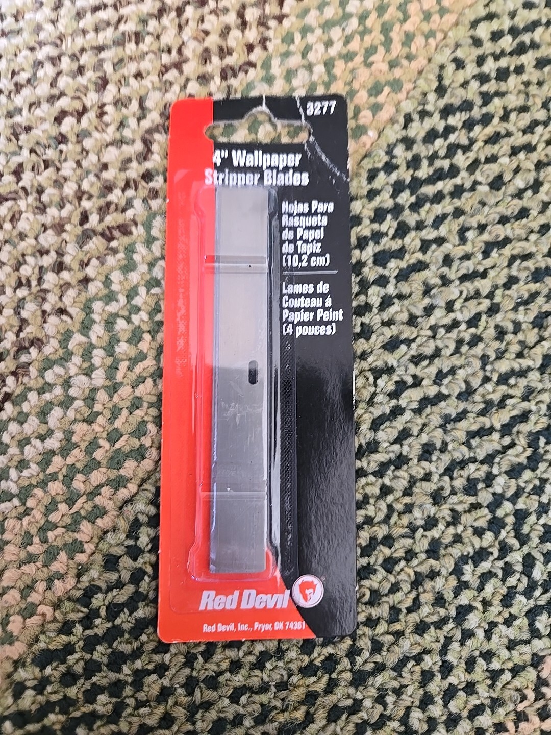 NEW Red Devil 4” Wallpaper Stripper Blades 3277 5 Pack Fits 3243