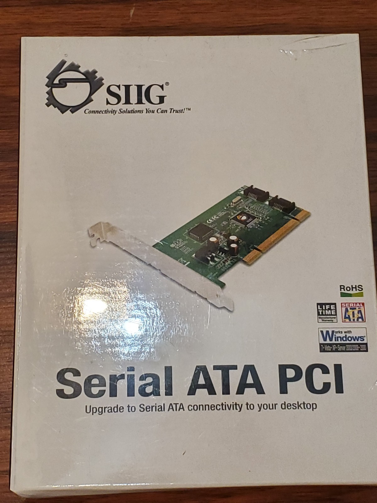 SIIG Serial ATA PCI SC-SAT212-S4