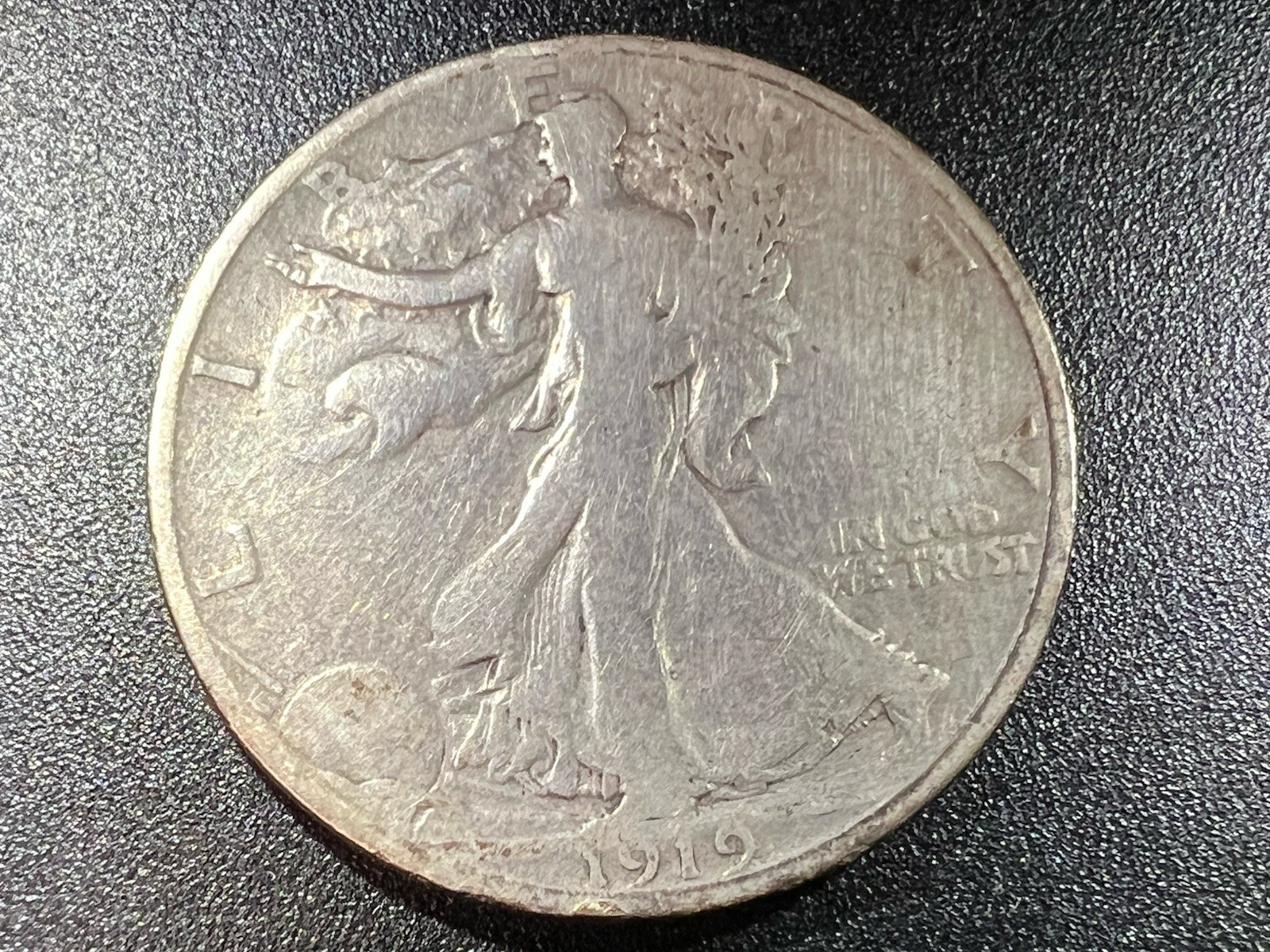 1919-S Liberty Walking Half Dollar VG.  (#1141)