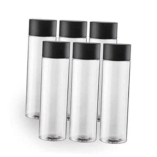 6-Pack Bulk Empty Plastic Juice Or Water Bottles with Caps 6-Pack (400ml)