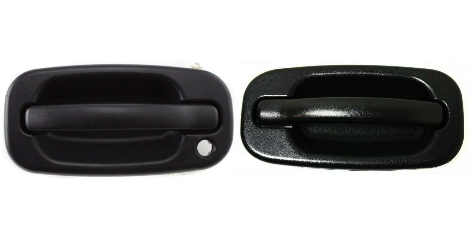 NEW Front Outside Door Handles Set Black for 99-06 Silverado Tahoe Sierra Yukon